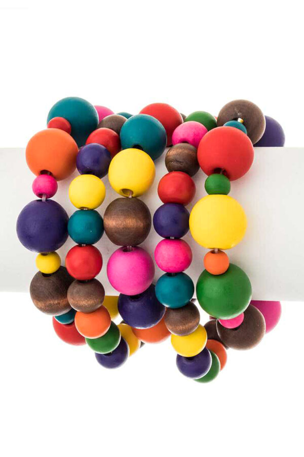 5 Strand Multi-vibrant Bracelet